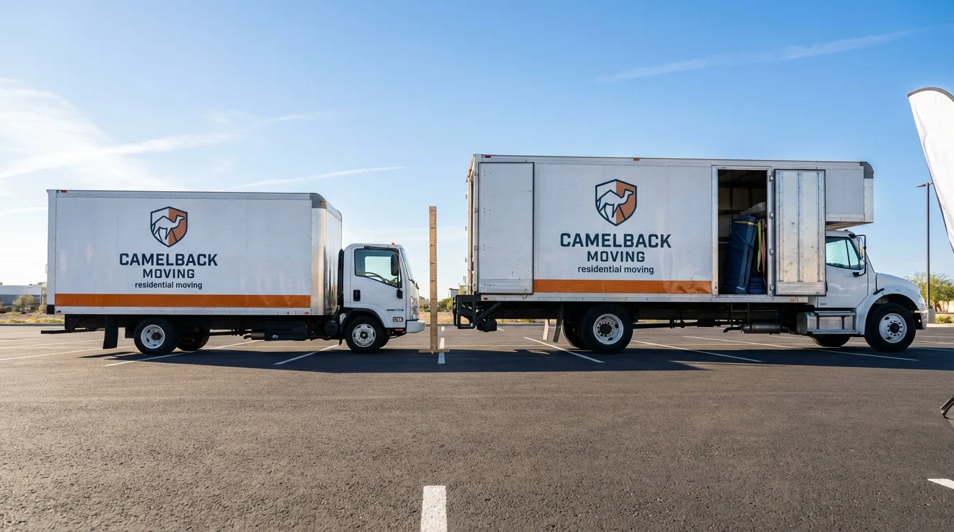 Moving truck size capacity guide in Hot Springs Village